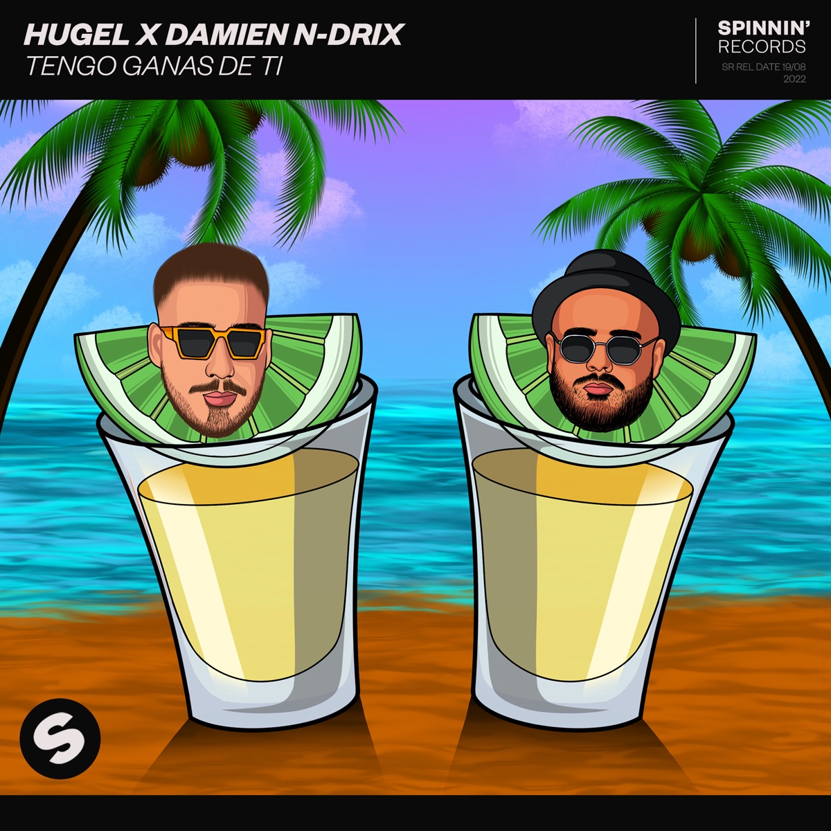 Tengo ganas de ti - Single by HUGEL & Damien N-Drix album cover