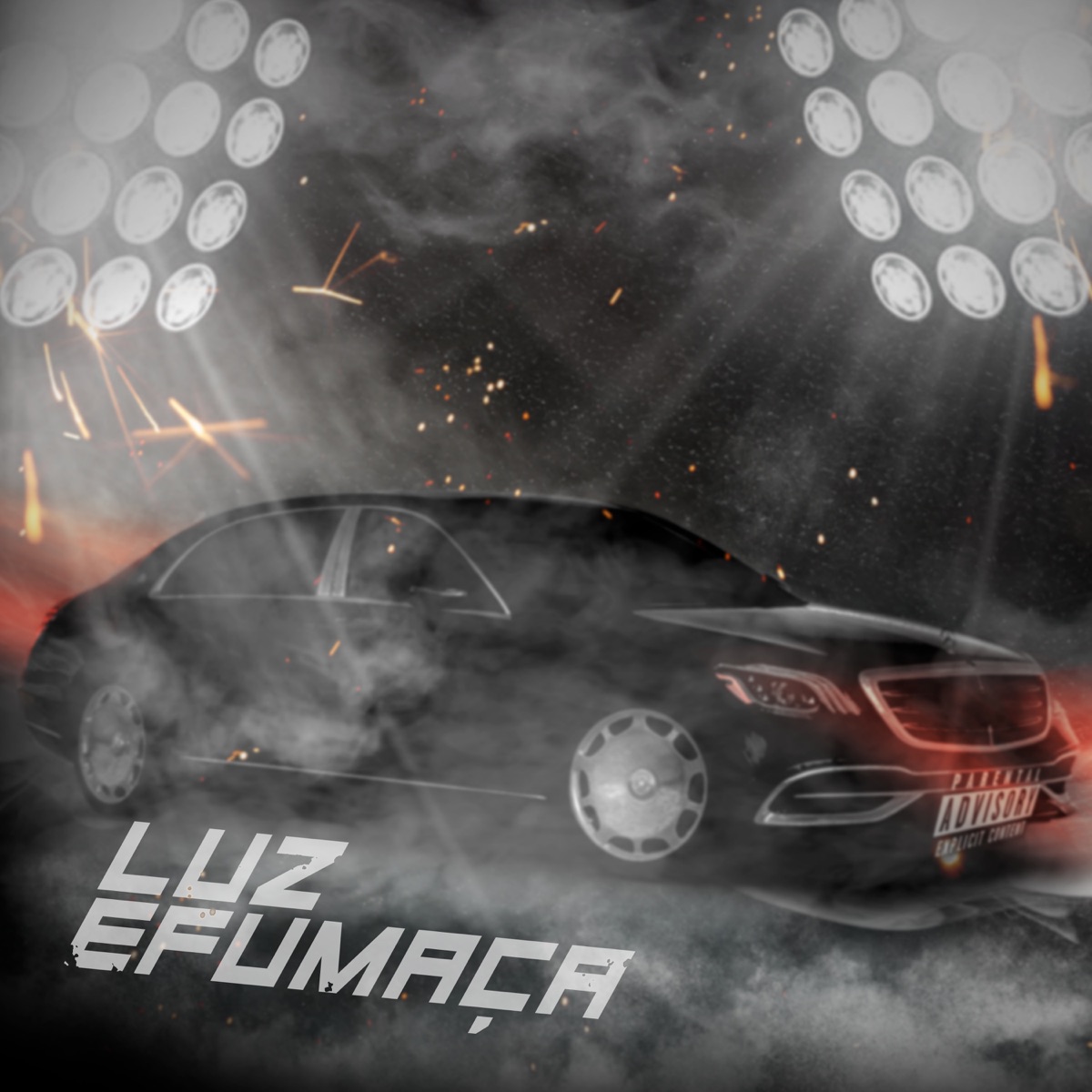 Luz e Fumaça - Single by KL Gilack, F.B.R & Noturno Kurt album cover