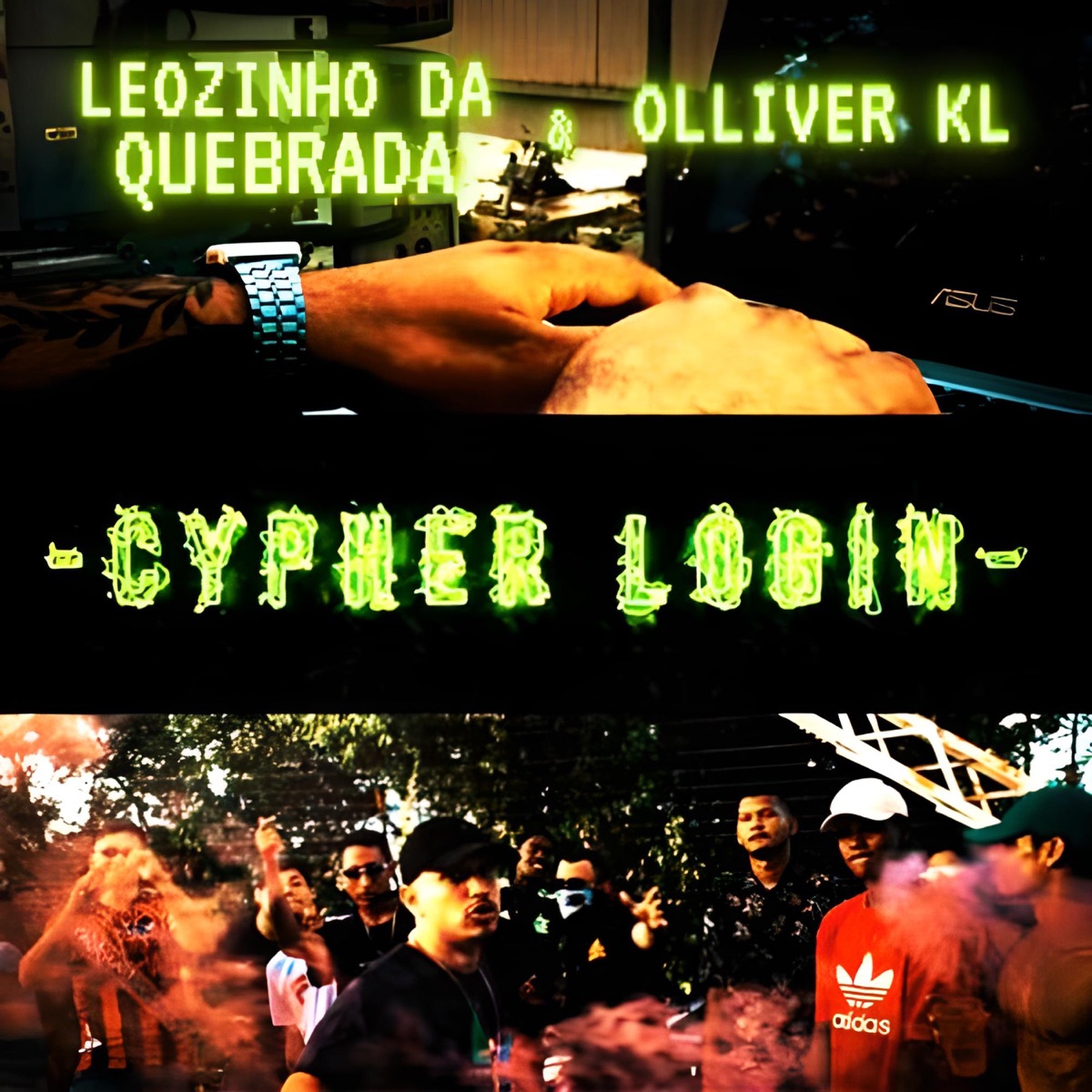 Cypher Login - Single by Leozinho da Quebrada & Olliver KL album cover