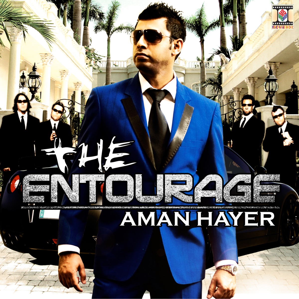 The Entourage by Aman Hayer album cover