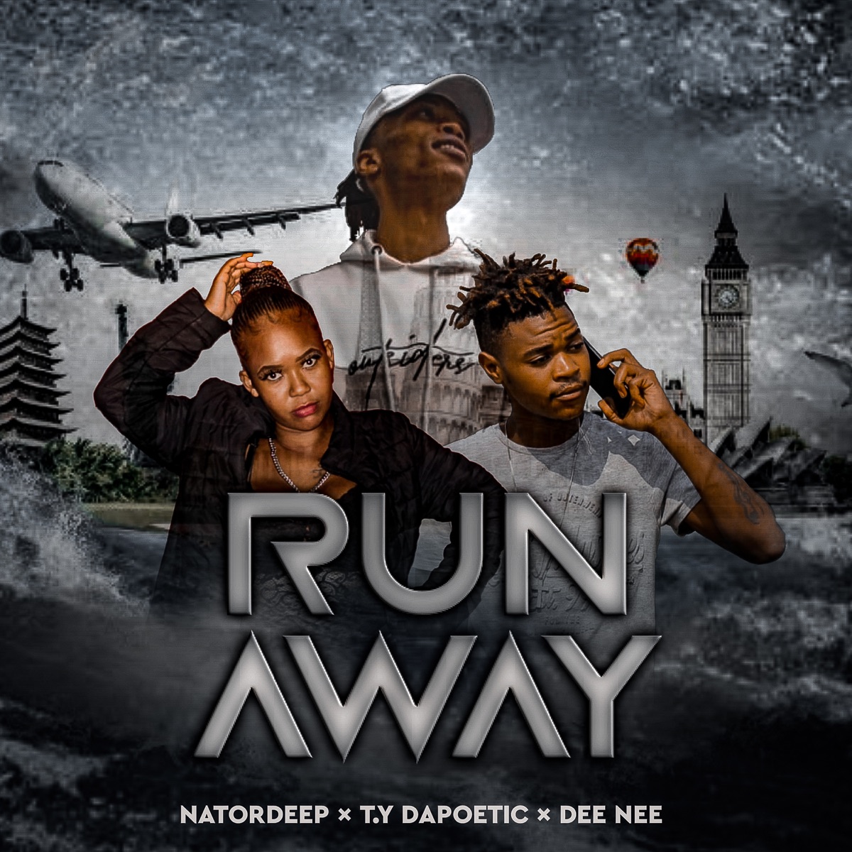 Run Away (feat T.Y Dapoetic & Dee Nee) - Single by Natordeep album cover