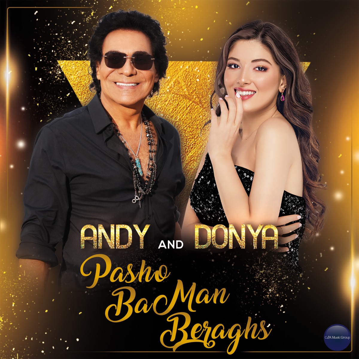 Pasho Ba Man Beraghs - Single by Andy & Donya album cover