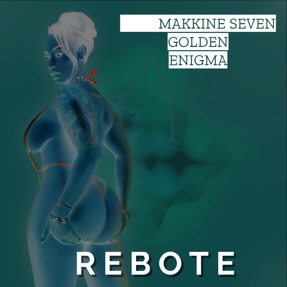 Rebote (feat. Enigma) - Single by makkine seven golden album cover