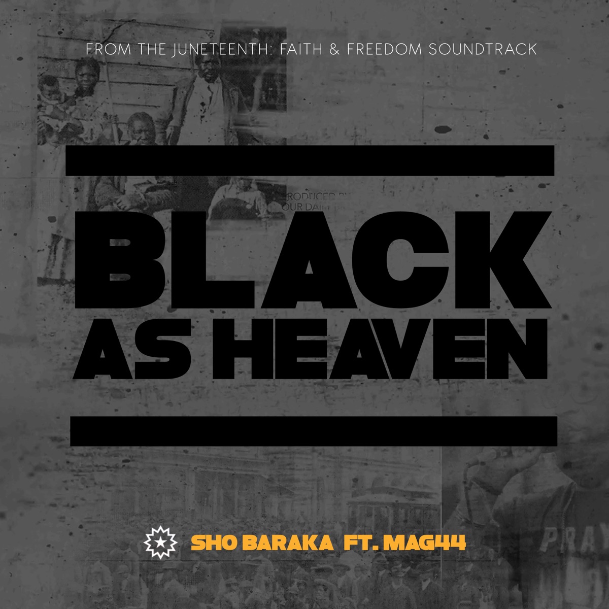 Black As Heaven (feat. Mag.44) - Single by Sho Baraka album cover