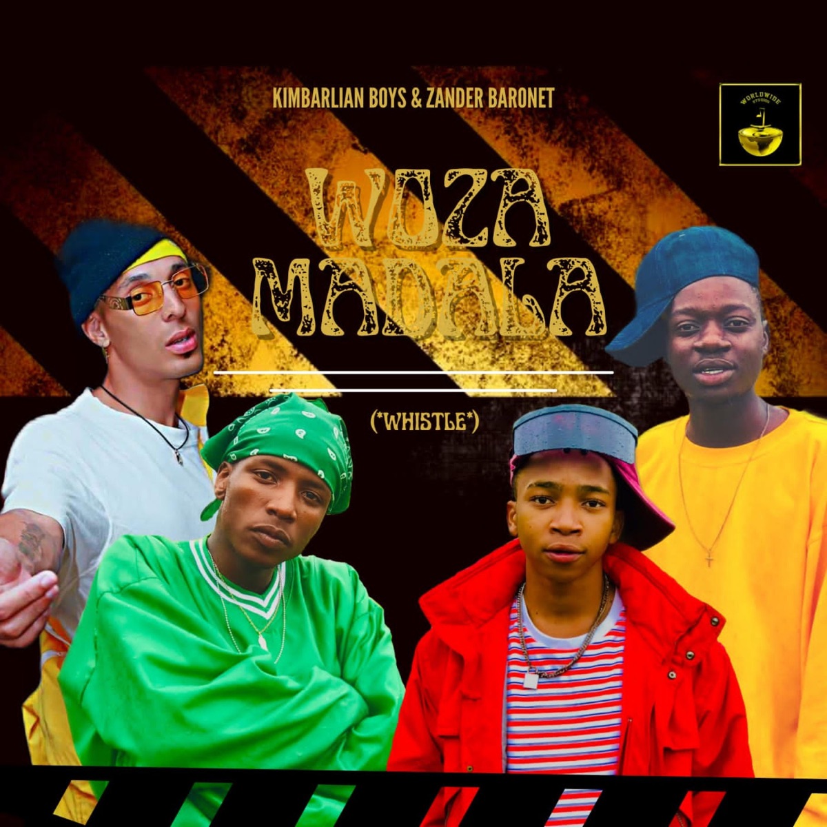 WozaMadala (Whistle) (feat. Zander Baronet) - Single by Kimbarlian boys album cover