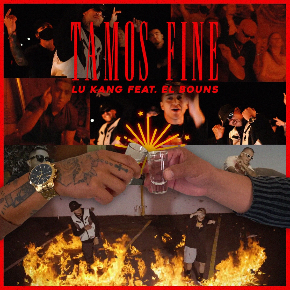 TAMOS FINE - Single by Lu Kang & Bouns album cover