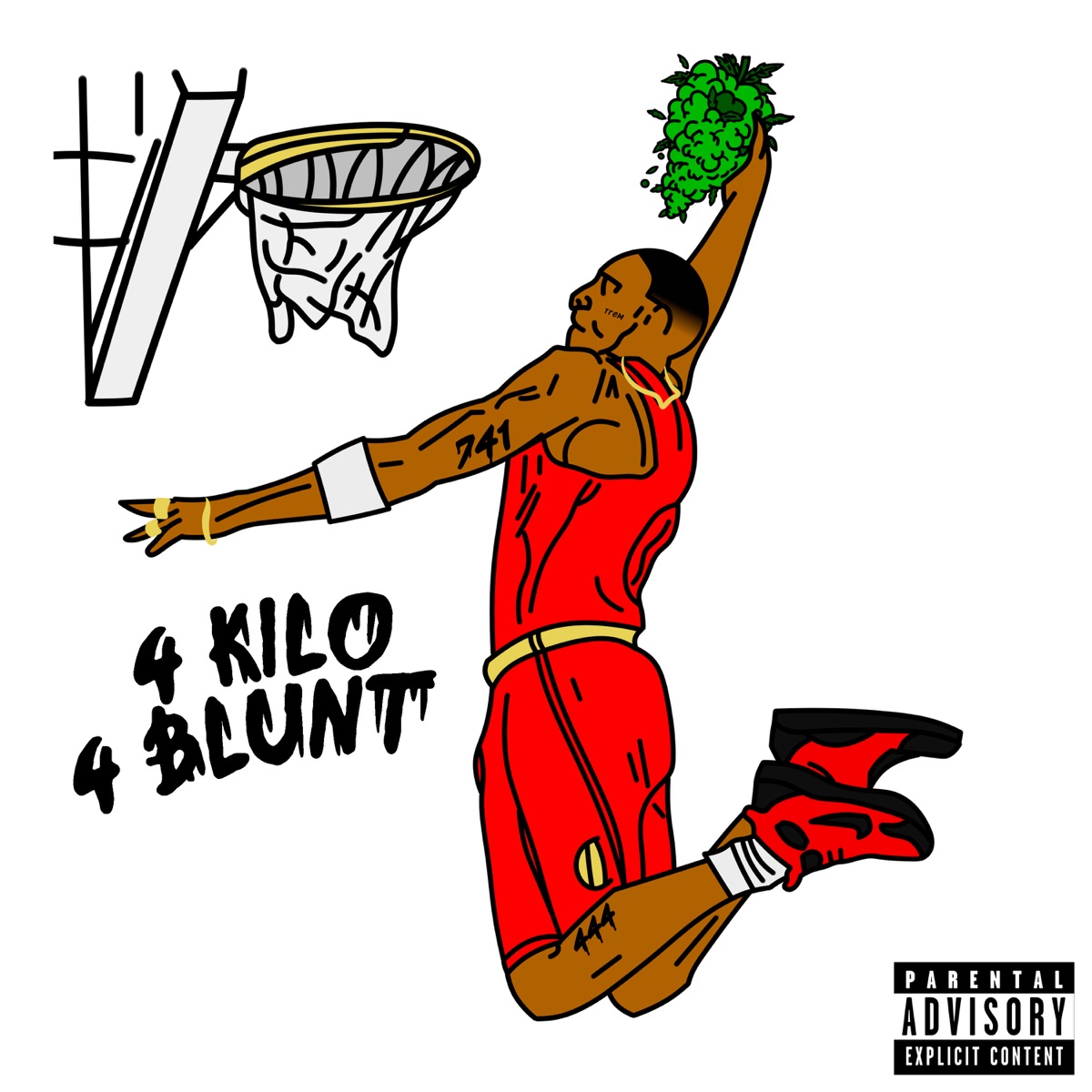 4 Kilo 4 Blunt - Single by realggrafite74 album cover