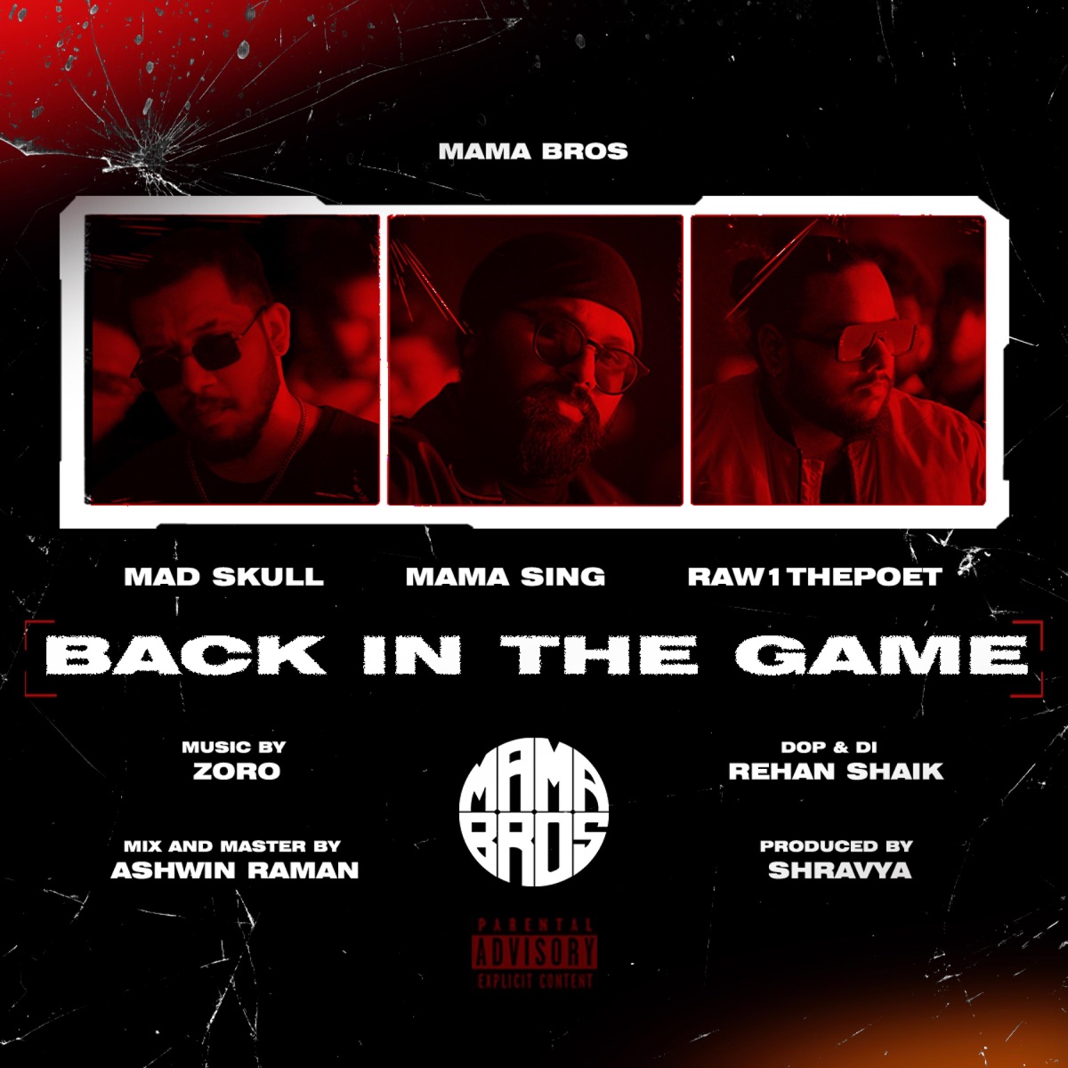 Back In the Game (feat. Aaron Zoro) - Single by MamaBros, Mama Sing, Raw1 The Poet & Mad Skull album cover