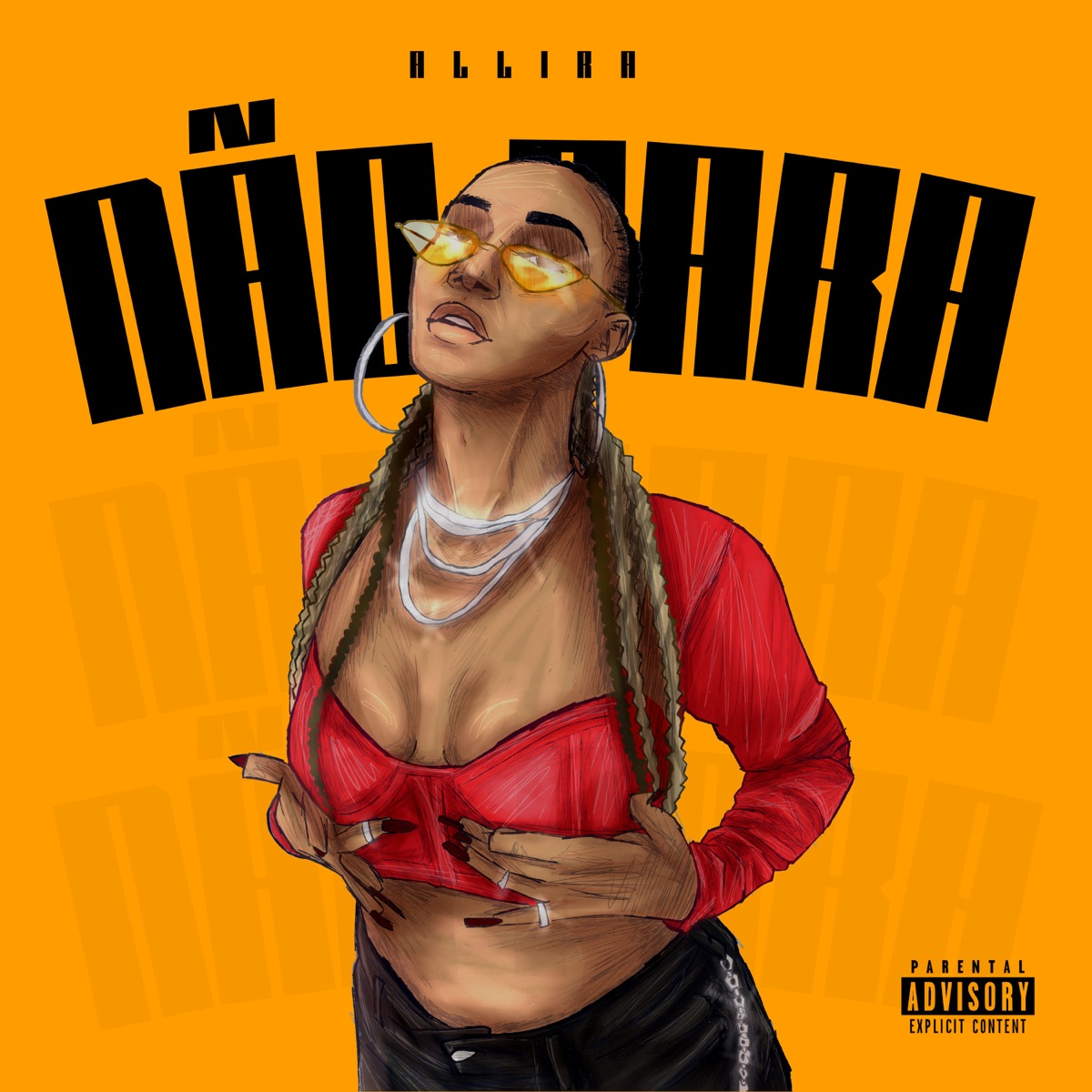Não Para - Single by ALLIRA, WALL & Iceton album cover