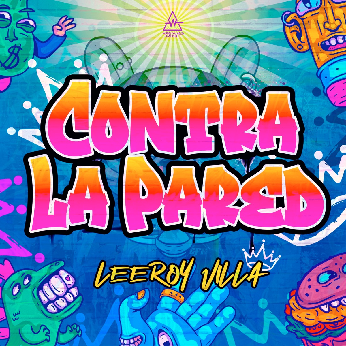 CONTRA LA PARED - Single by Leeroy Villa album cover