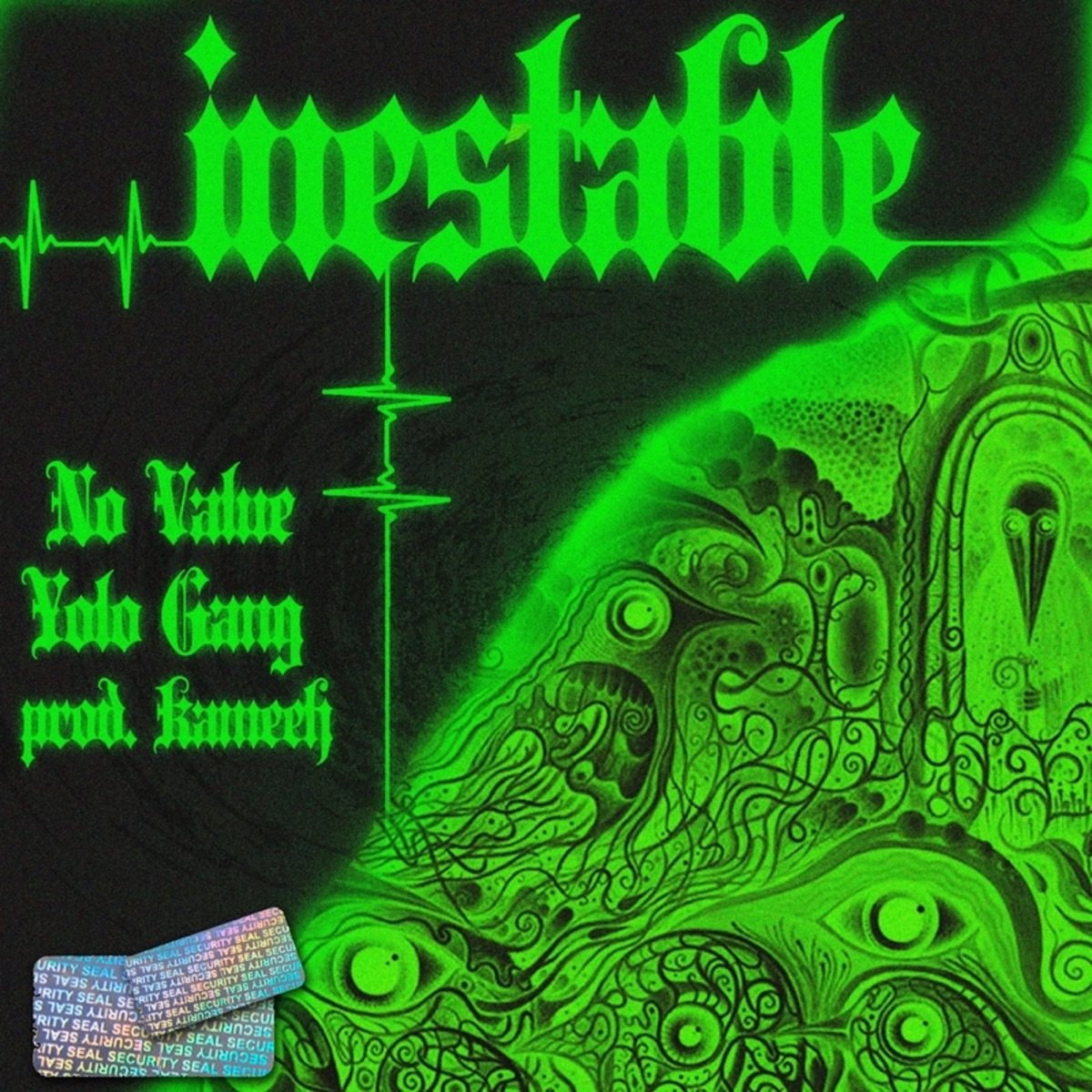 Inestable - Single by Yolo Gang & No Value album cover