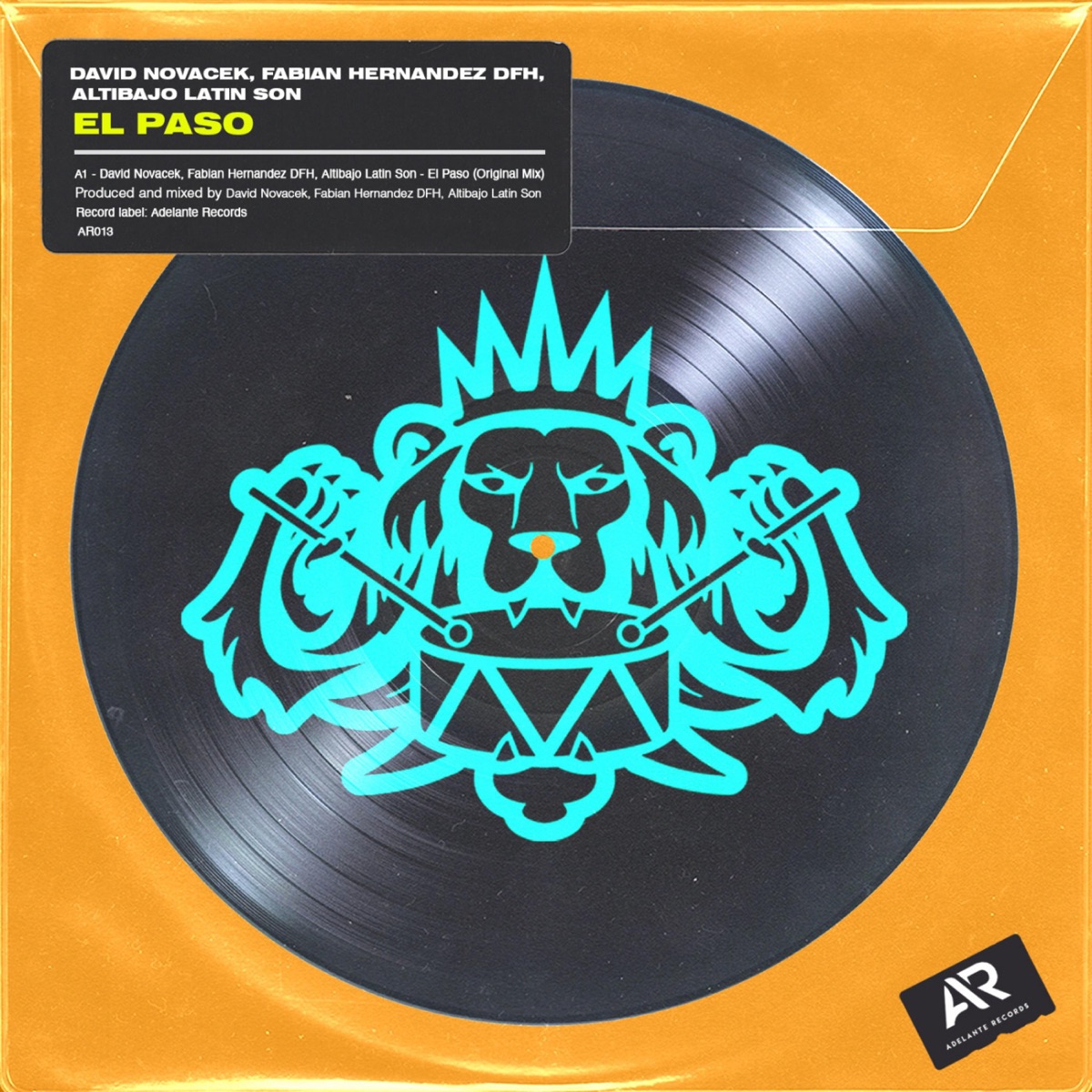 El Paso - Single by David Novacek, Fabian Hernandez DFH & Altibajo Latin Son album cover