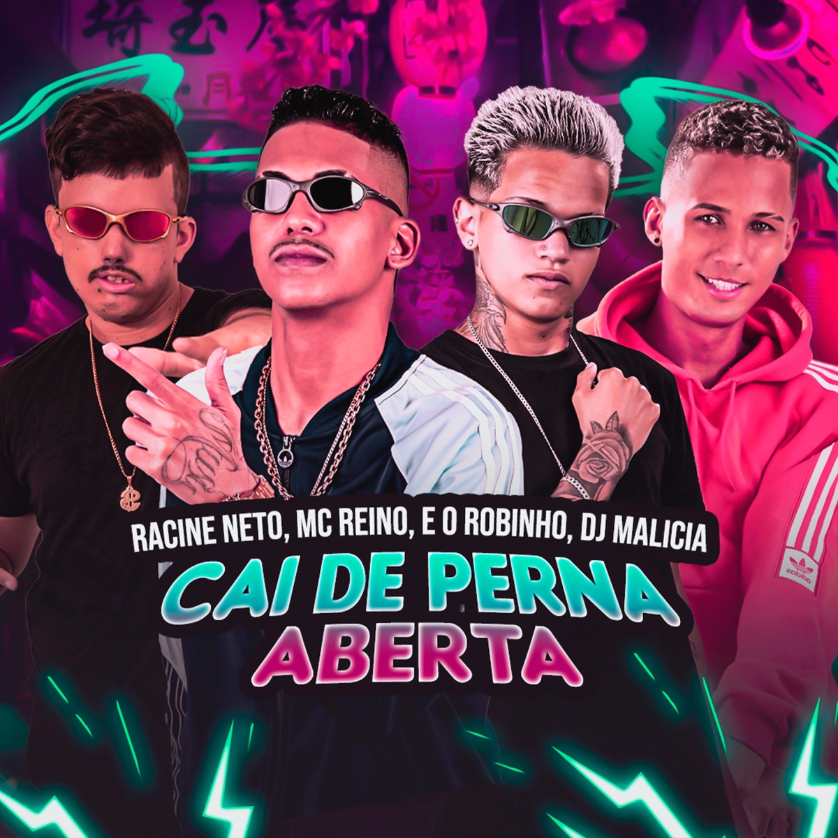 Cai de Perna Aberta - Single by Mc Reino, eo robinho, racine neto & DJ MALÍCIA album cover