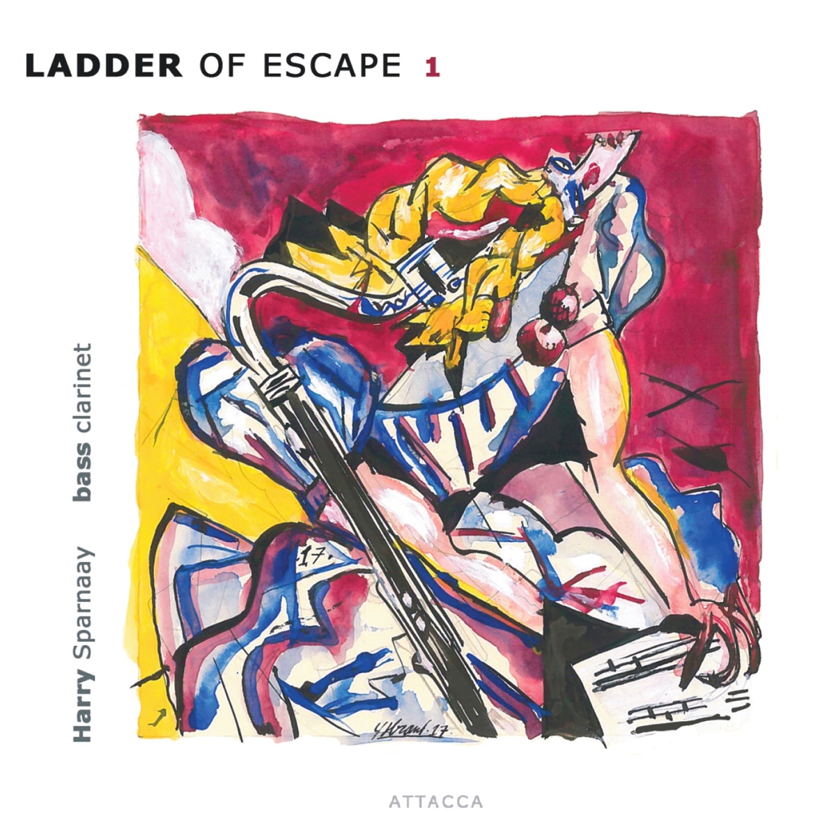Ladder of Escape 1 by Harry Sparnaay album cover