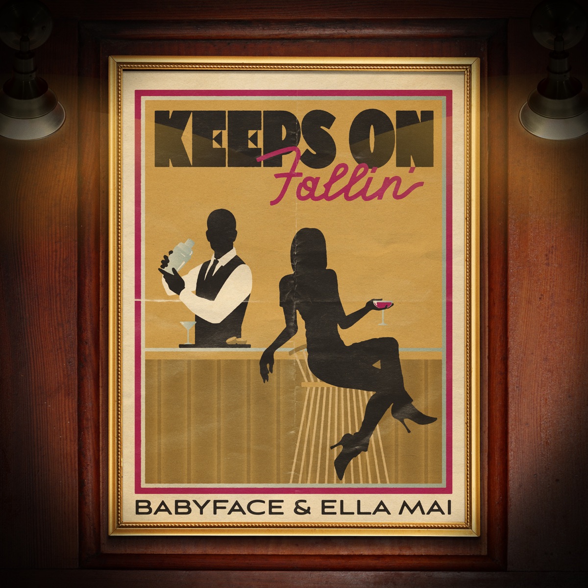 Keeps On Fallin' (feat. Ella Mai) - Single by Babyface album cover artwork