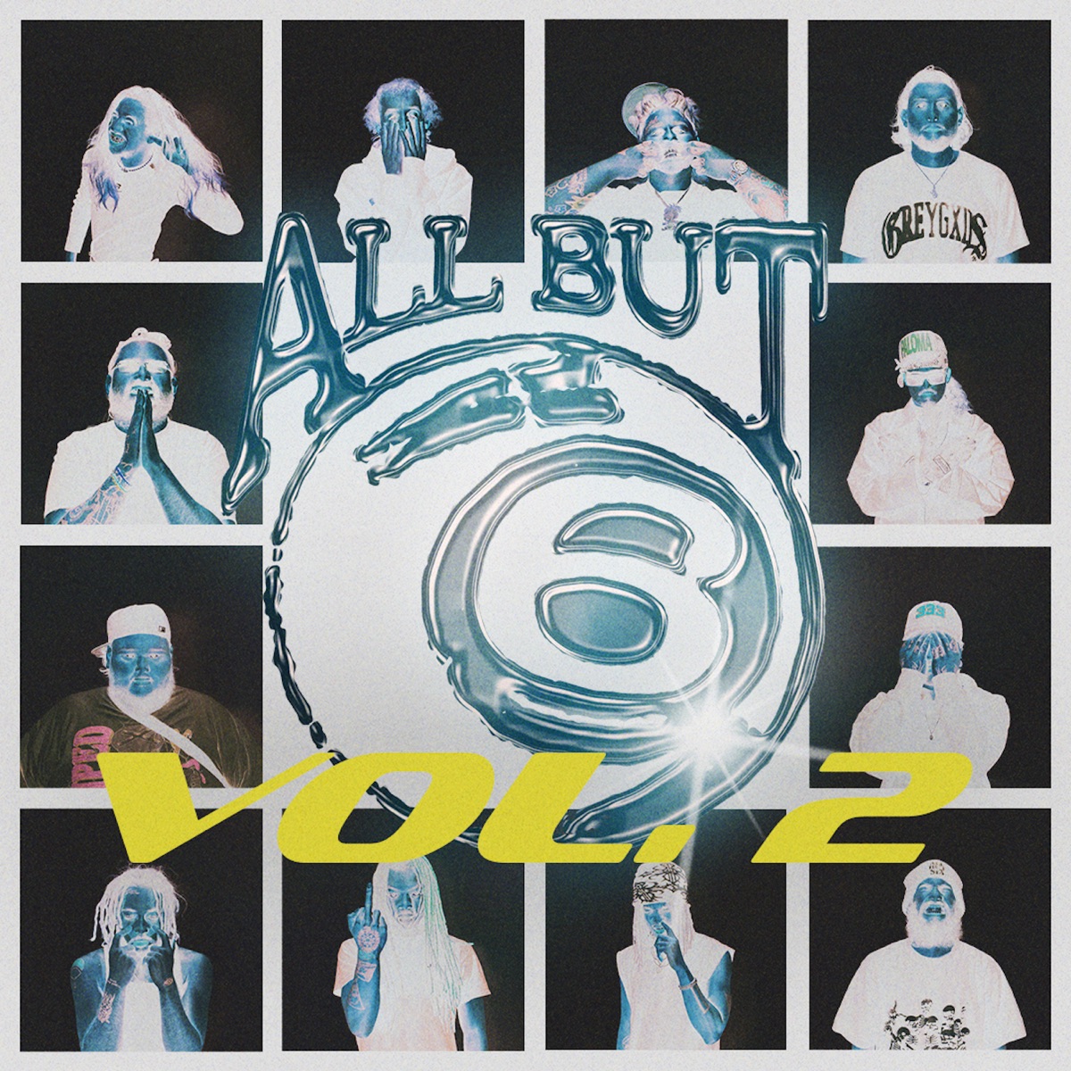 ALL BUT 6, VOL. 2 by All But 6, Pouya & Fat Nick album cover