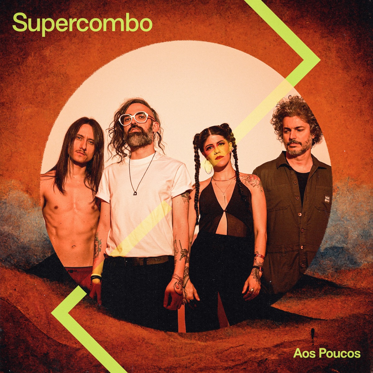 Aos Poucos - Single by Supercombo album cover