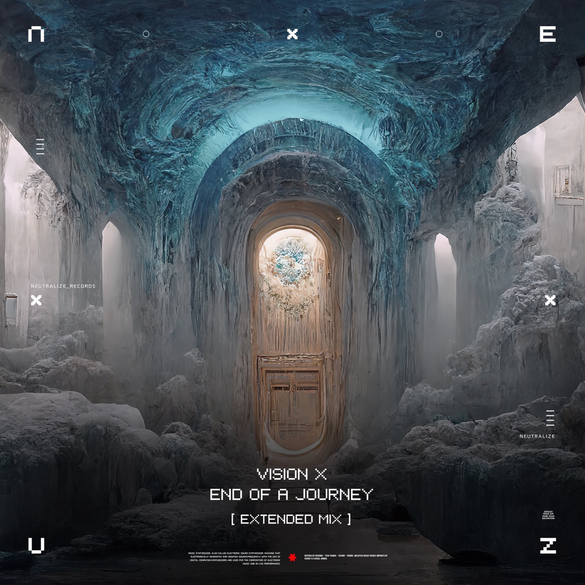 End of a Journey - Single by VISION X album cover