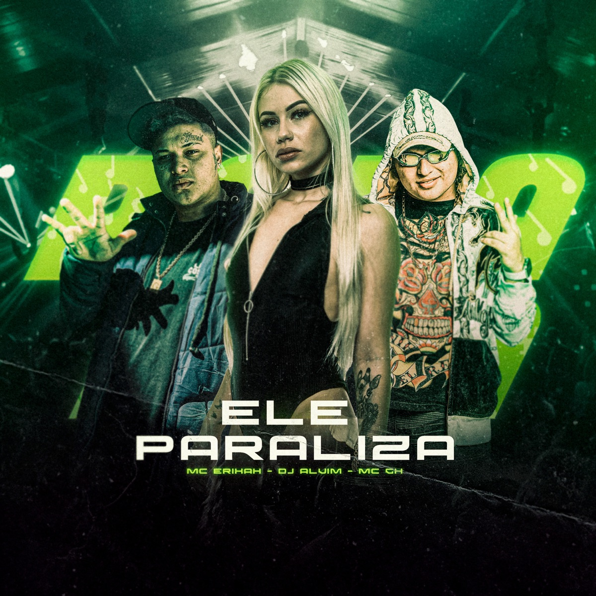 Ele Paralisa - Single by MC Erikah, Dj Alvim MPC & Mc Gh album cover