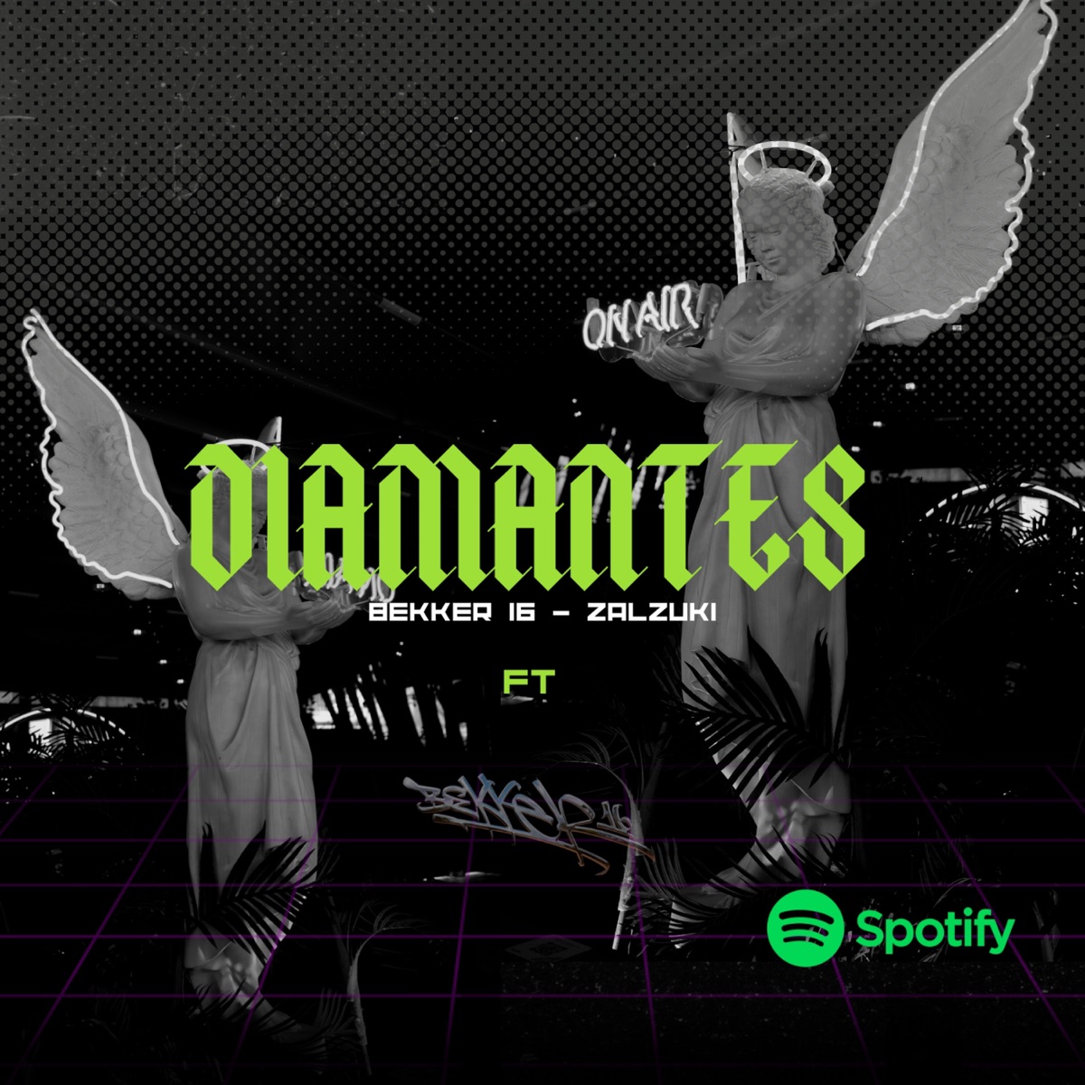Diamantes (feat. Zalzuki) - Single by Bekker 16 album cover