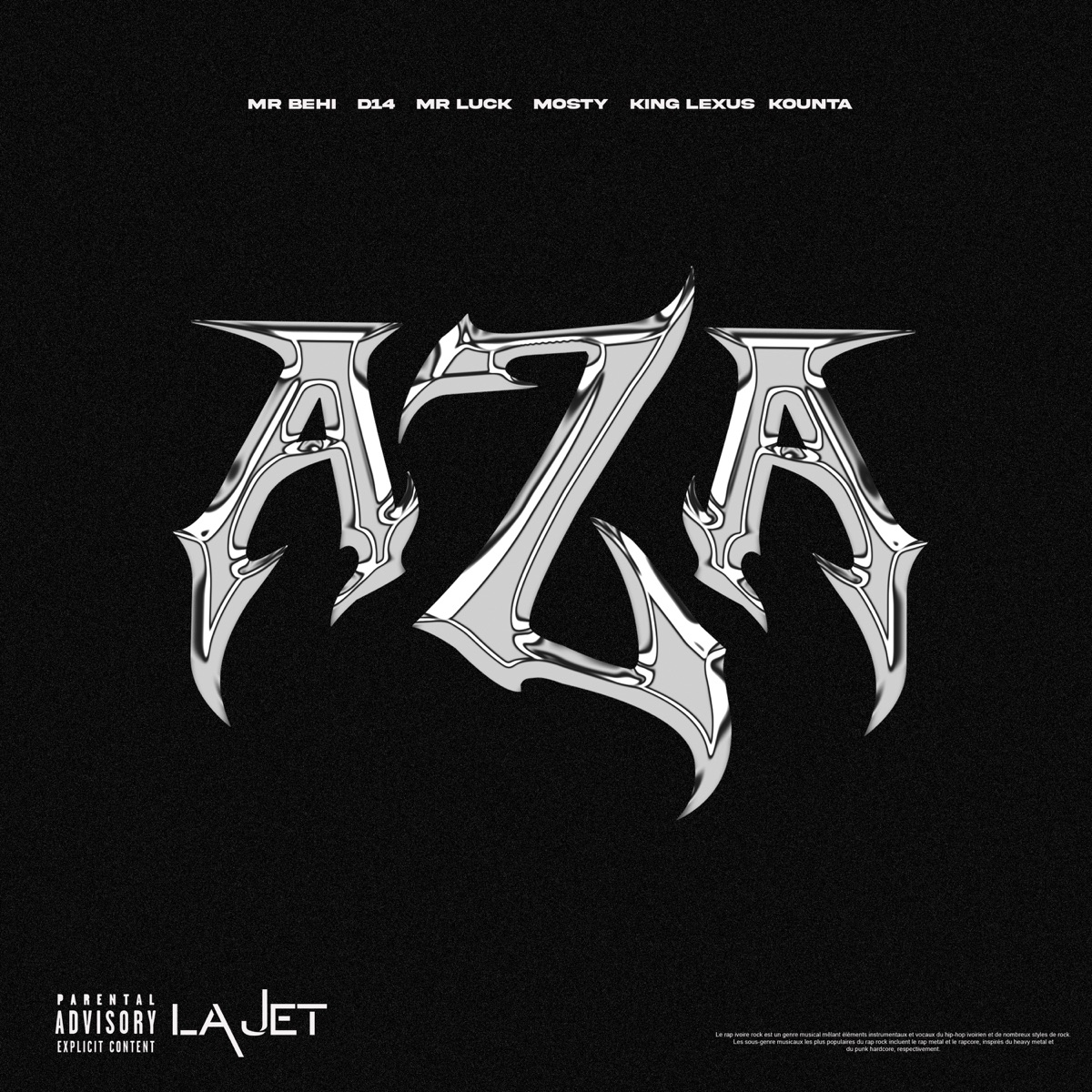 AZA (feat. D14, Mr Luck, Mosty, King Lexus & Kounta) - Single by LA JET & Mr Behi album cover