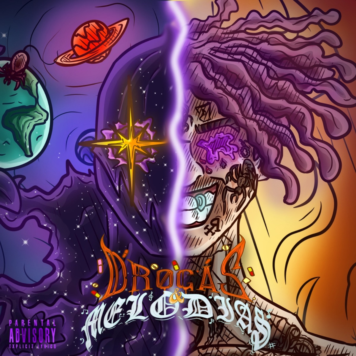 Drogas & Melodias by Duk album cover