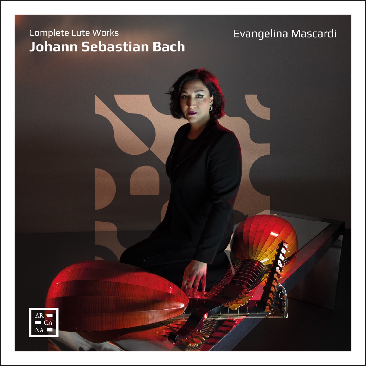 Bach: Complete Lute Works by Evangelina Mascardi album cover
