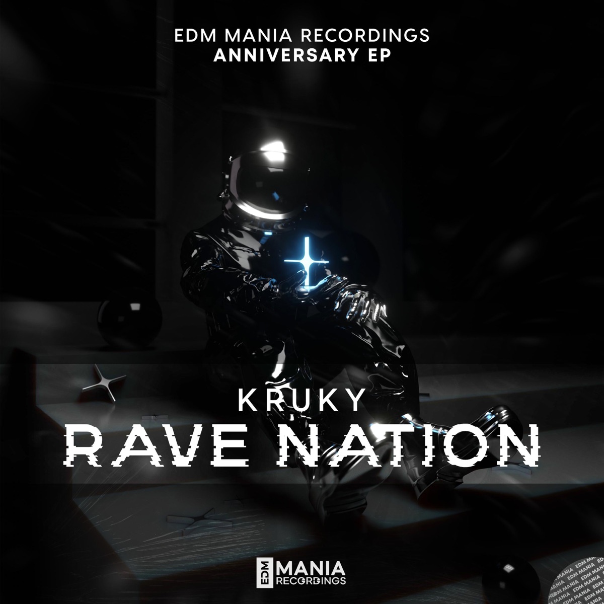 Rave Nation (Radio Edit) - Single by Kruky album cover