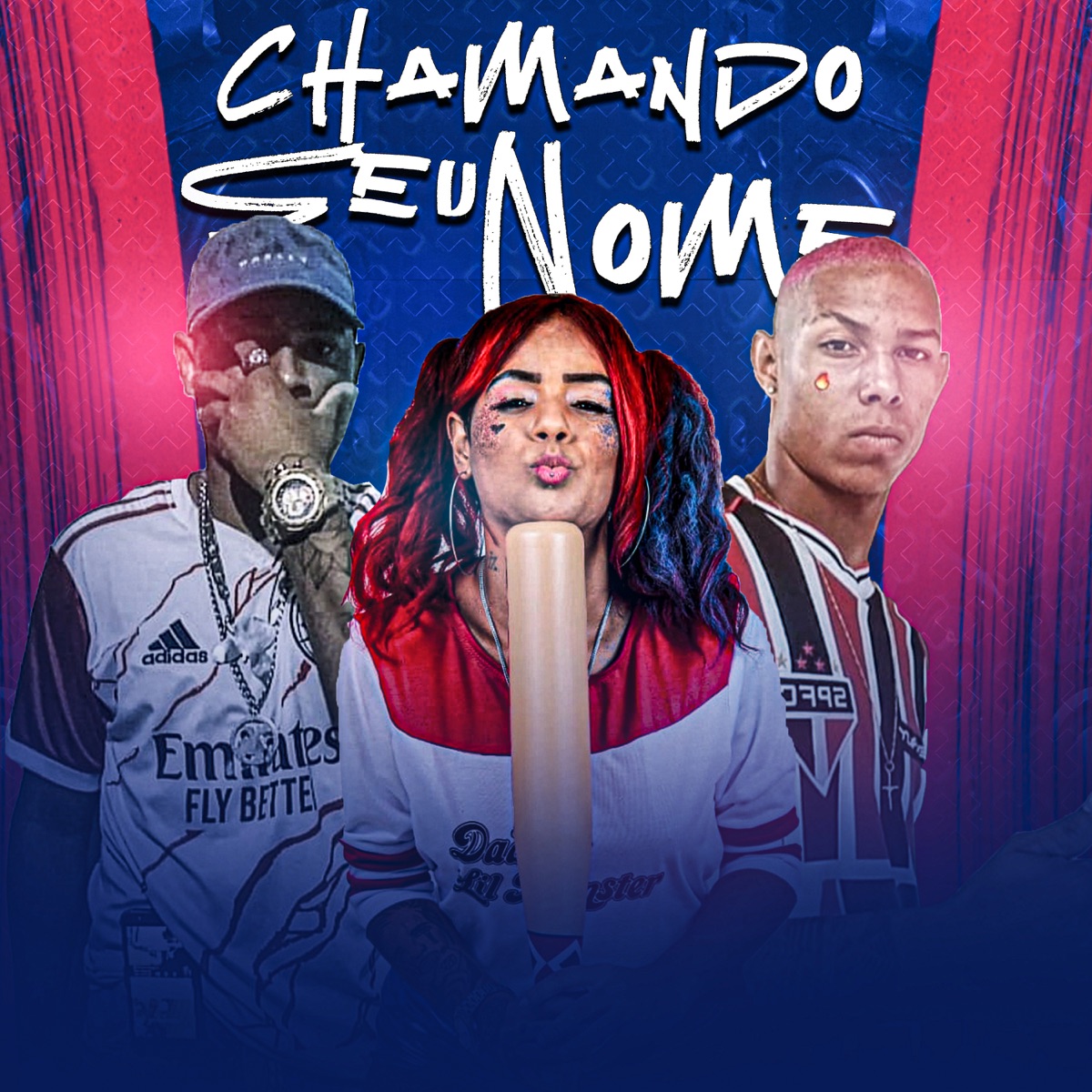 Chamando Seu Nome (feat. Mc Pocarrontas sp) - Single by Mc Paulista do Ibura, Mc Cauanzin & mc biasinha album cover