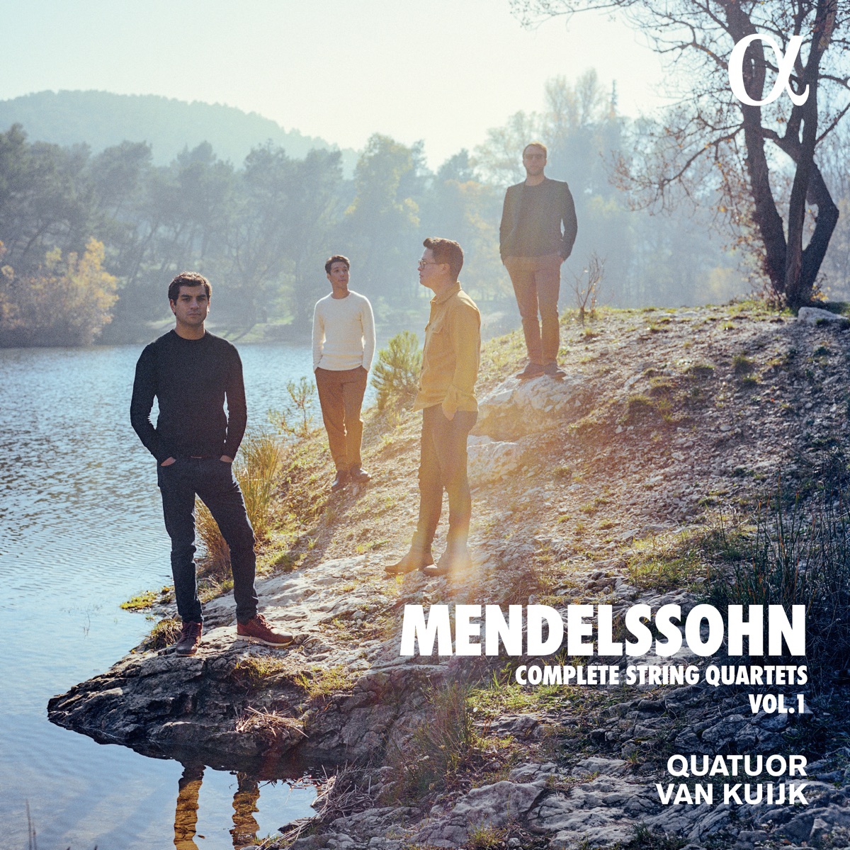 Mendelssohn: Complete String Quartets, Vol. 1 by Quatuor Van Kuijk album cover