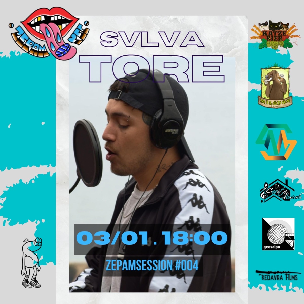 SVLVATORE, ZEPAMSESSION #004 (feat. Svlvatore) [En Vivo] - Single by Zepam RCRDS album cover