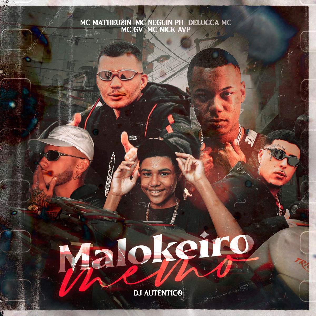 Malokeiro Memo - Single by MC GV, Mc Matheuzin, Mc Nick AVP, Mc Neguin PH & DeLucca Mc album cover