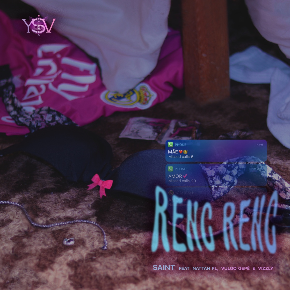 RENC RENC (feat. Nattan PL, Vizzly & Vulgo Gepê) - Single by Saint album cover