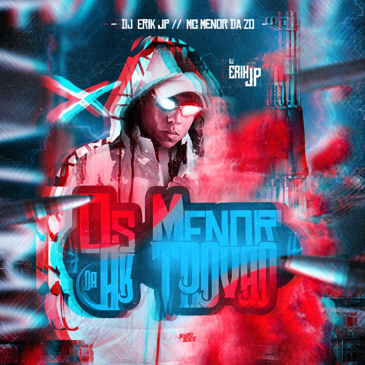 Os Menor da Ak Trovão - Single by Mc Menor da Z.O & DJ Erik JP album cover