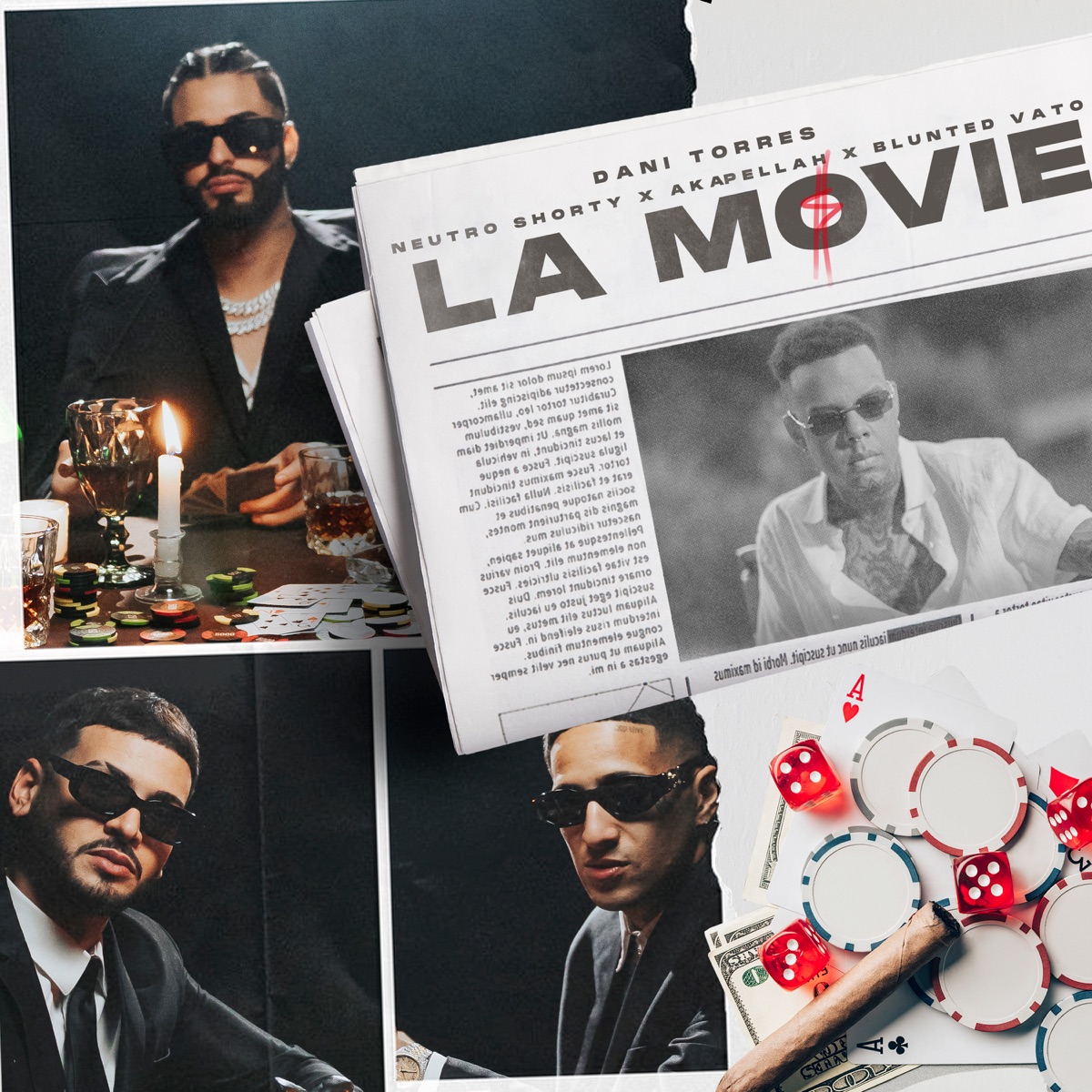 La Movie (feat. Blunted Vato) - Single by Dani Torres, Neutro Shorty & Akapellah album cover