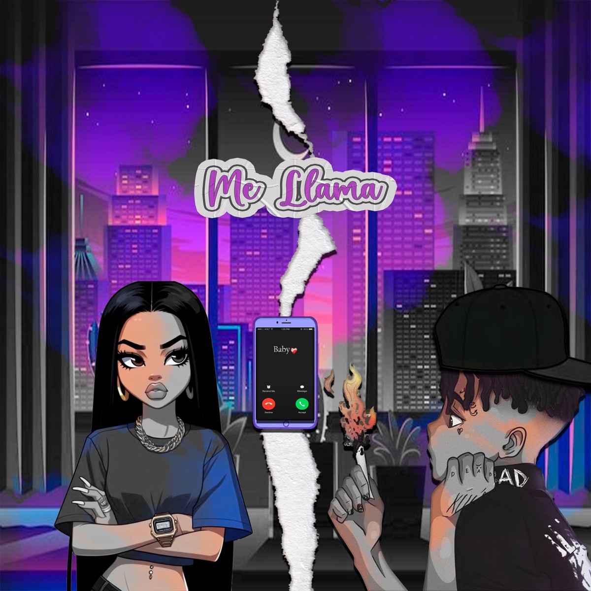Me Llama (feat. Leonid Tavera) - Single by Margory Lara album cover