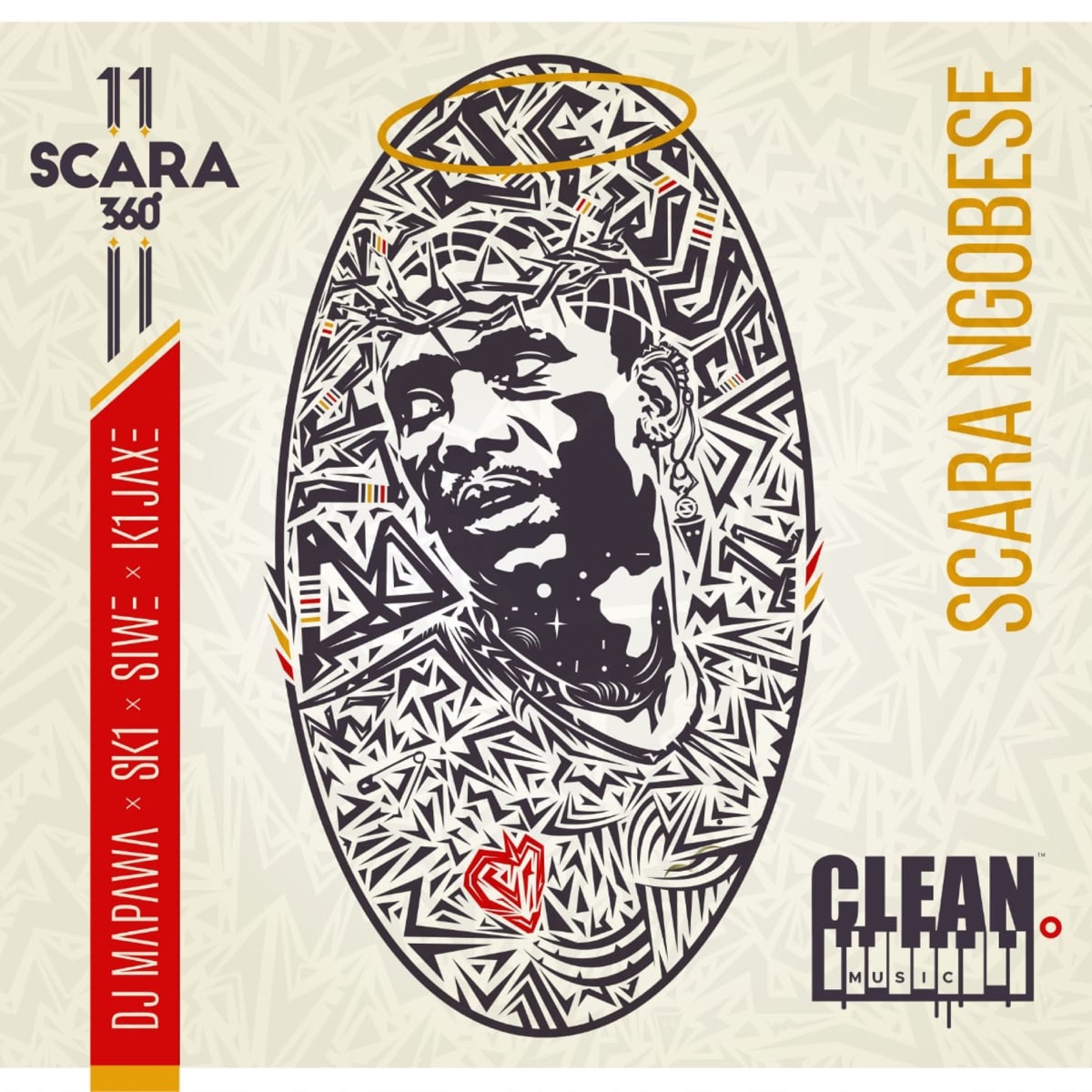 Scara Ngobese (feat. SK1, Siwe & K1-Jaxe) - Single by Dj Mapawa album cover