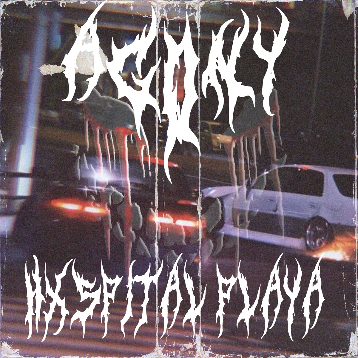 AGONY - Single by HXSPITAL PLAYA album cover
