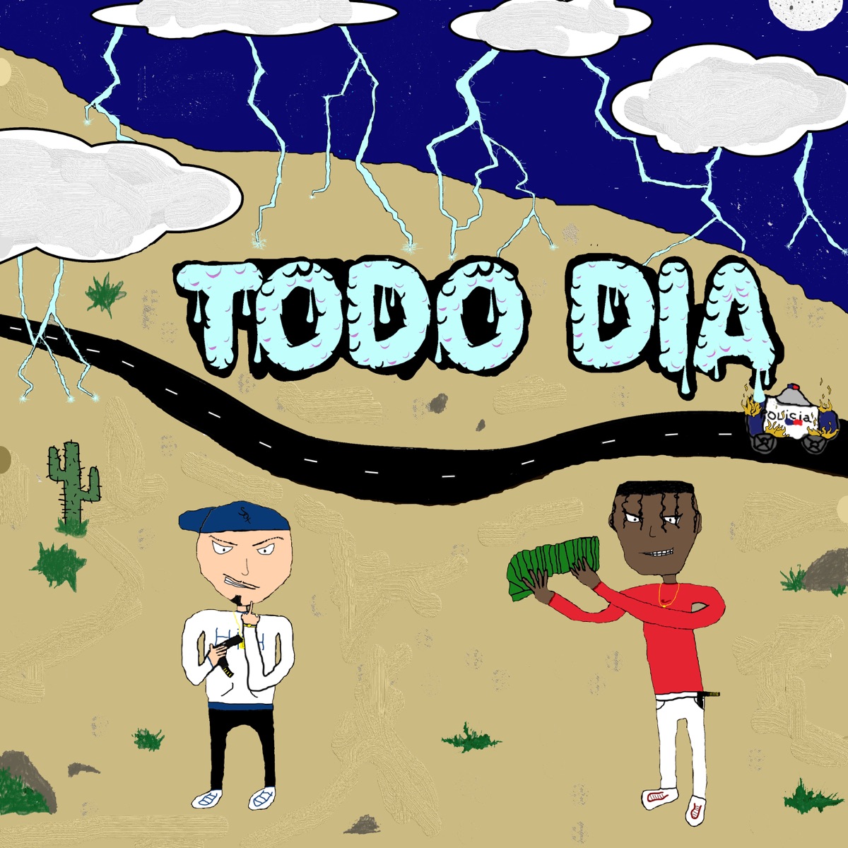 Todo Dia (feat. Sub 741) - Single by Dgio album cover