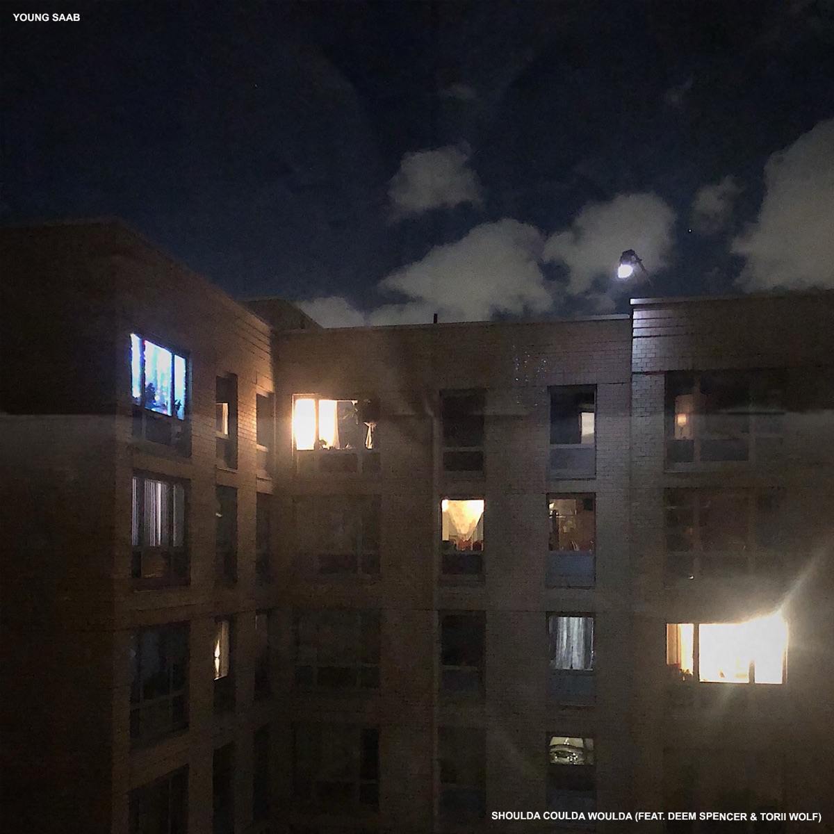 shoulda coulda woulda (feat. Deem Spencer) - Single by Young Saab & Torii Wolf album cover