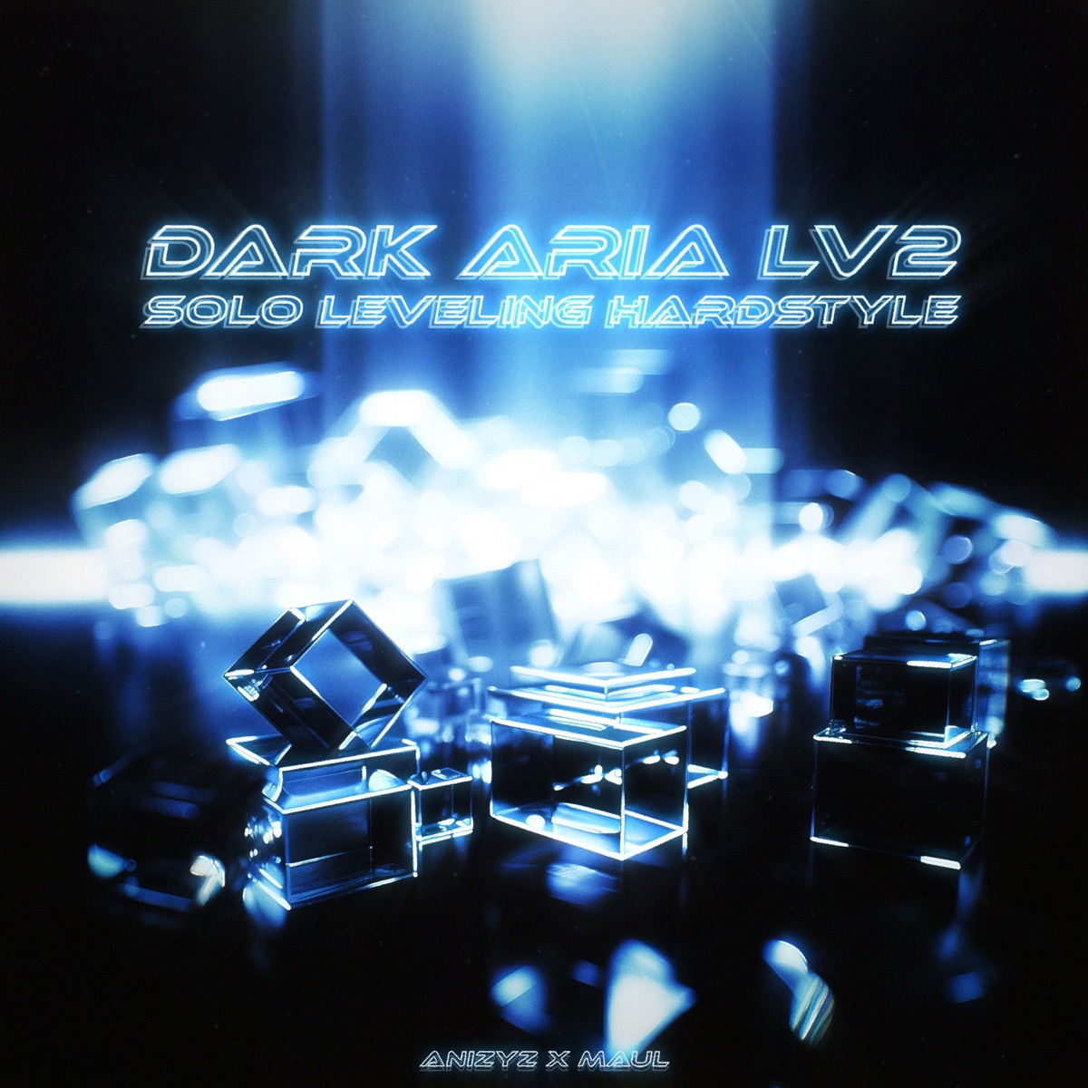 DARK ARIA <LV2> (Solo Leveling Hardstyle) - Single by ANIZYZ & Maul album cover
