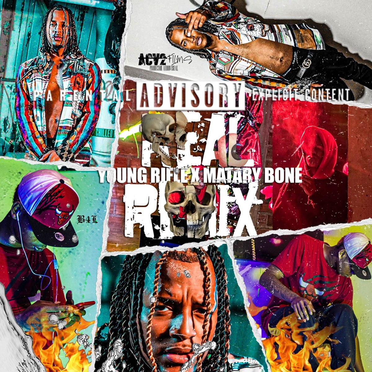 Real (Remix) (feat. Matary bone) - Single by YoungRifle album cover