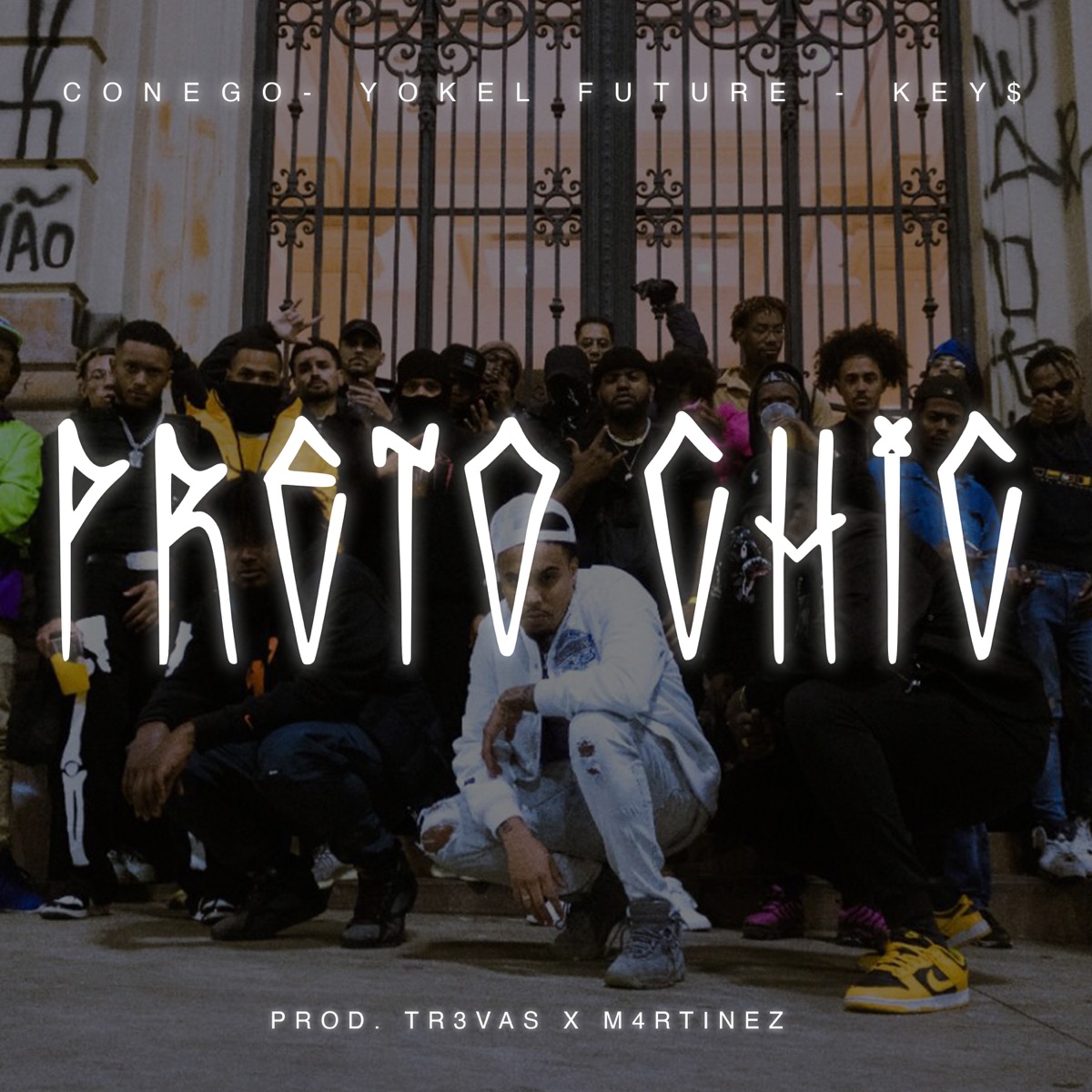 Preto Chic (feat. yokel future & KEY$) - Single by Conego album cover
