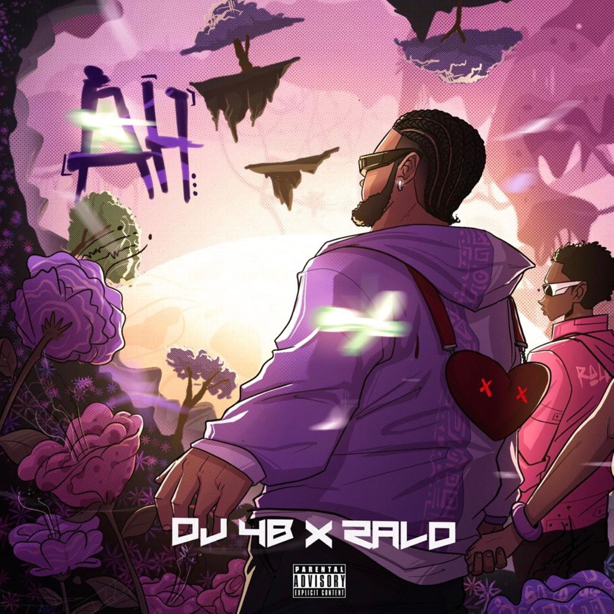 Ah - Single by DJ Yb & RALD album cover