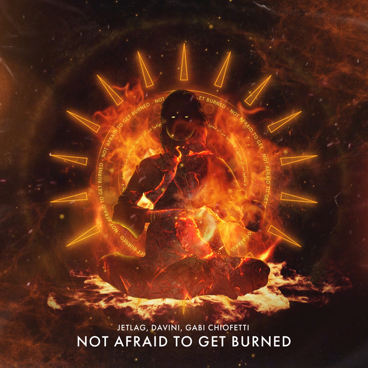 Not Afraid to Get Burned - Single by Jetlag Music, Davini & Gabi Chiofetti album cover