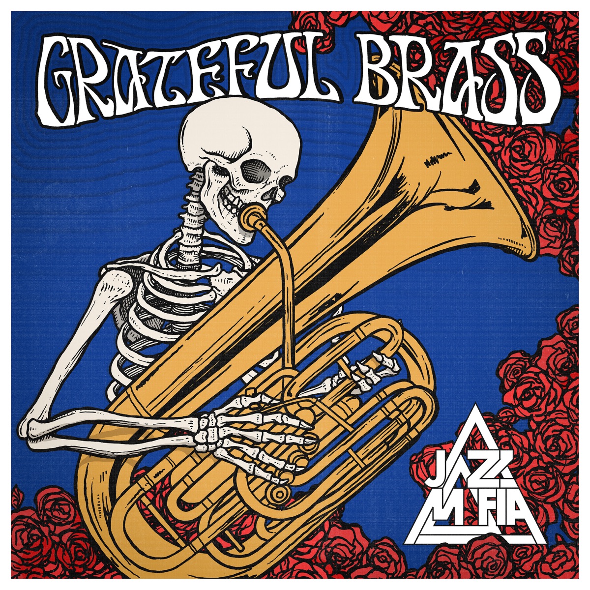 Grateful Brass - EP by Grateful Brass, Jazz Mafia & Adam Theis album cover