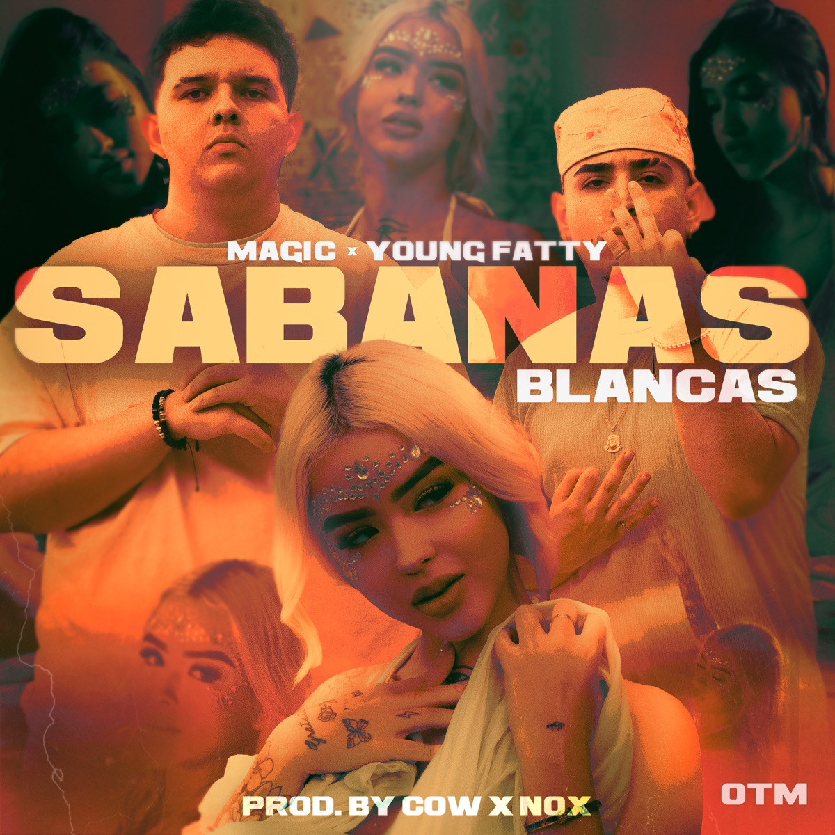 Sábanas Blancas - Single by Magic OTM & Young Fatty album cover