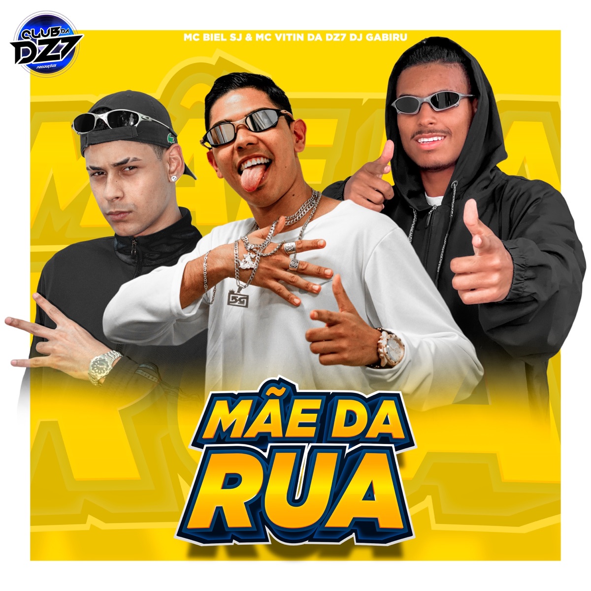 MÃE DA RUA (feat. CLUB DA DZ7) - Single by MC BIEL SJ, MC VITIN DA DZ7 & DJ GABIRU album cover