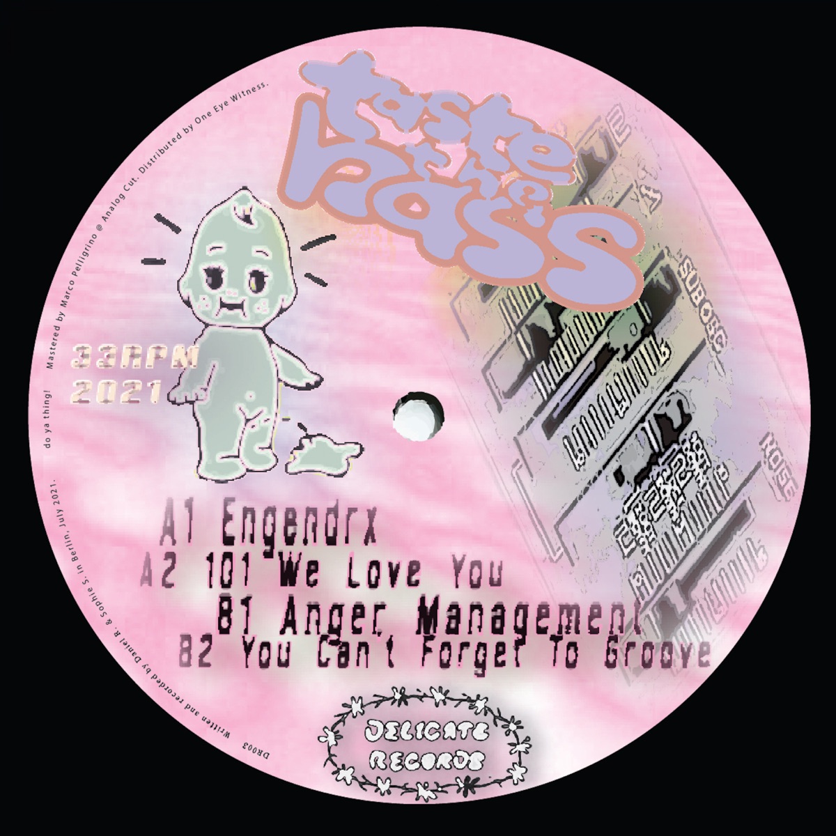 Taste the Bass - EP by Ambien Baby album cover