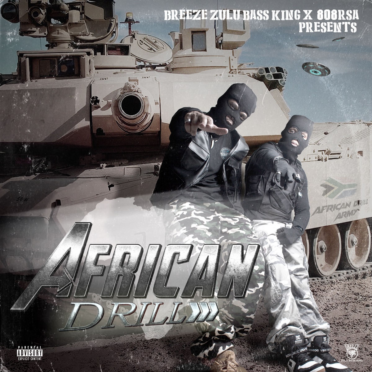 African Drill Album by Breeze Zulu Bass King & 808RSA album cover